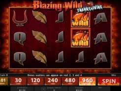 Blazing Wild Thanksgiving Slots